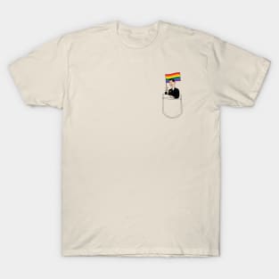 Gay Friendly Pocket Guy T-Shirt
